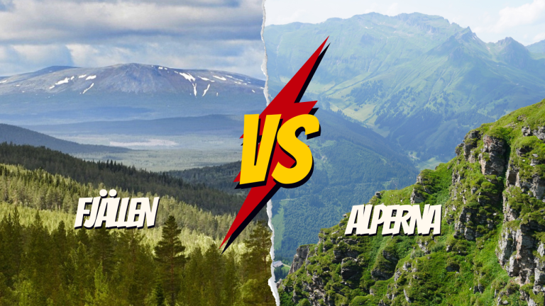 Fjällen VS Alperna